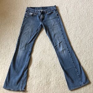 Lucky Jeans light blue with flare at the bottom